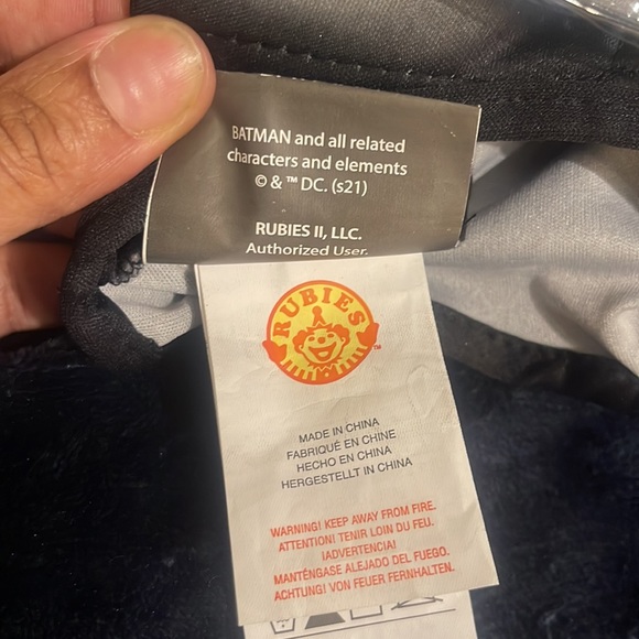 Rubies DC BATMAN Muscle Child Costume Size S - Picture 13 of 16